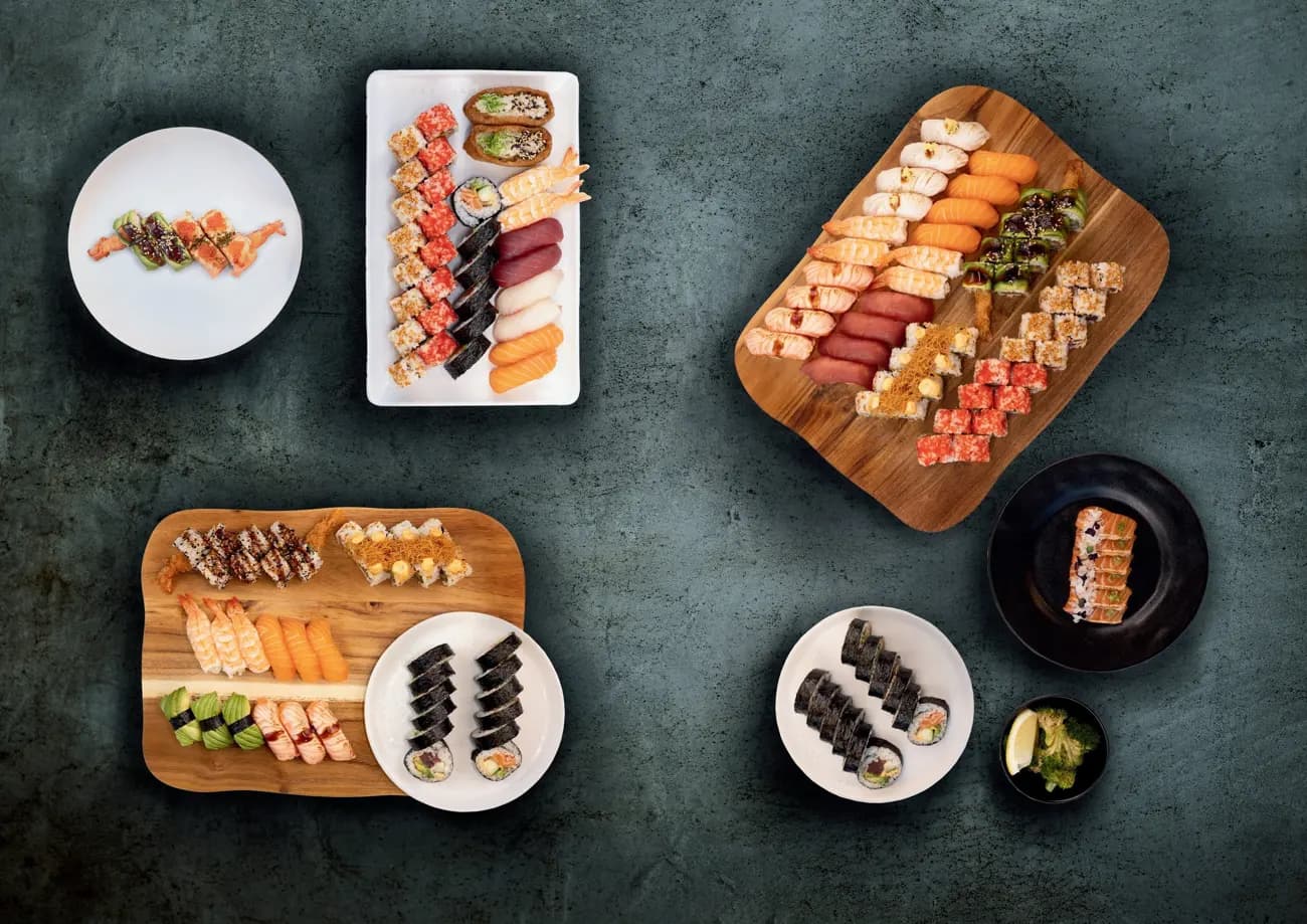 Perfect Storm, 40 bitar – sushilåda från Aqua Sushi i Malmö